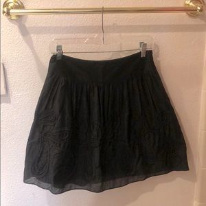 Ann Taylor LOFT | Black Skirt | Size 00 Petite